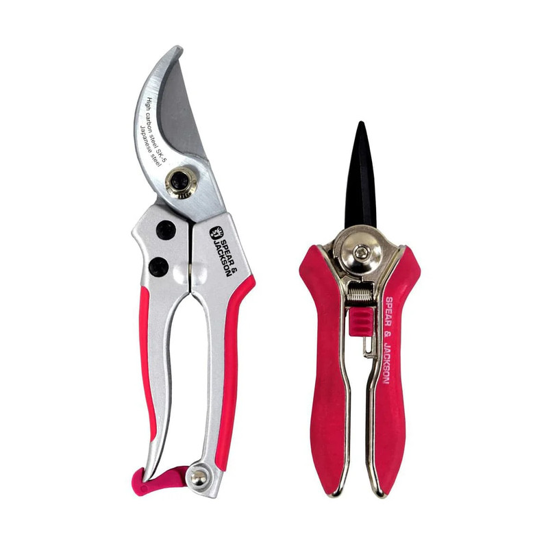 Colours Bypass Pruner and Mini Snips Pink